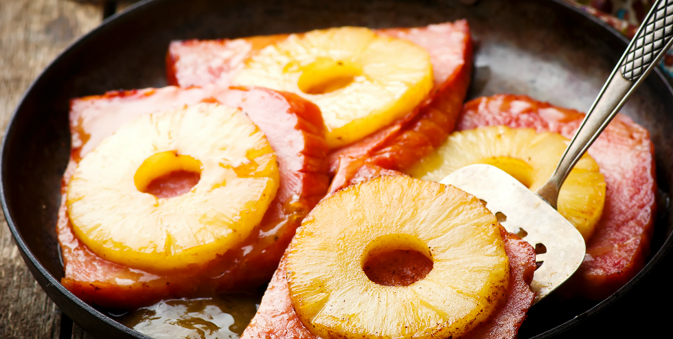 Recipes with on sale ham slices